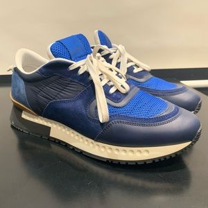 Givenchy Blue low cut runners. size 9.